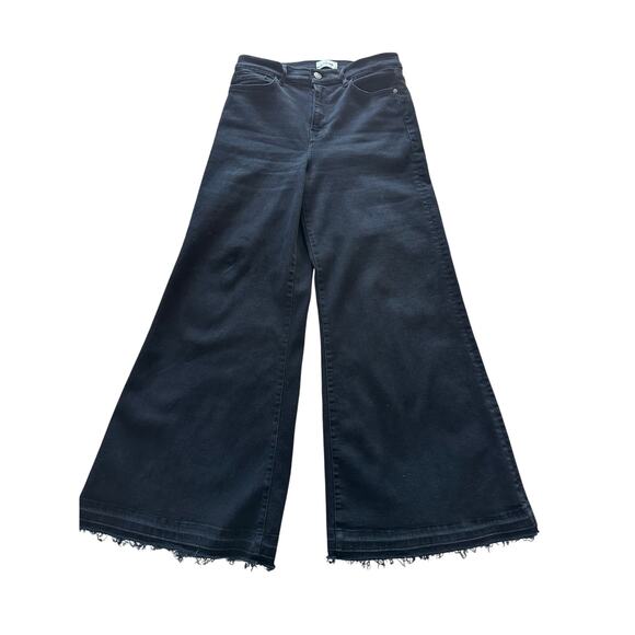 FRAME - Le Palazzo Raw Hem
Cropped Wide Leg Jeans - Sz 29 - Picture 6 of 8